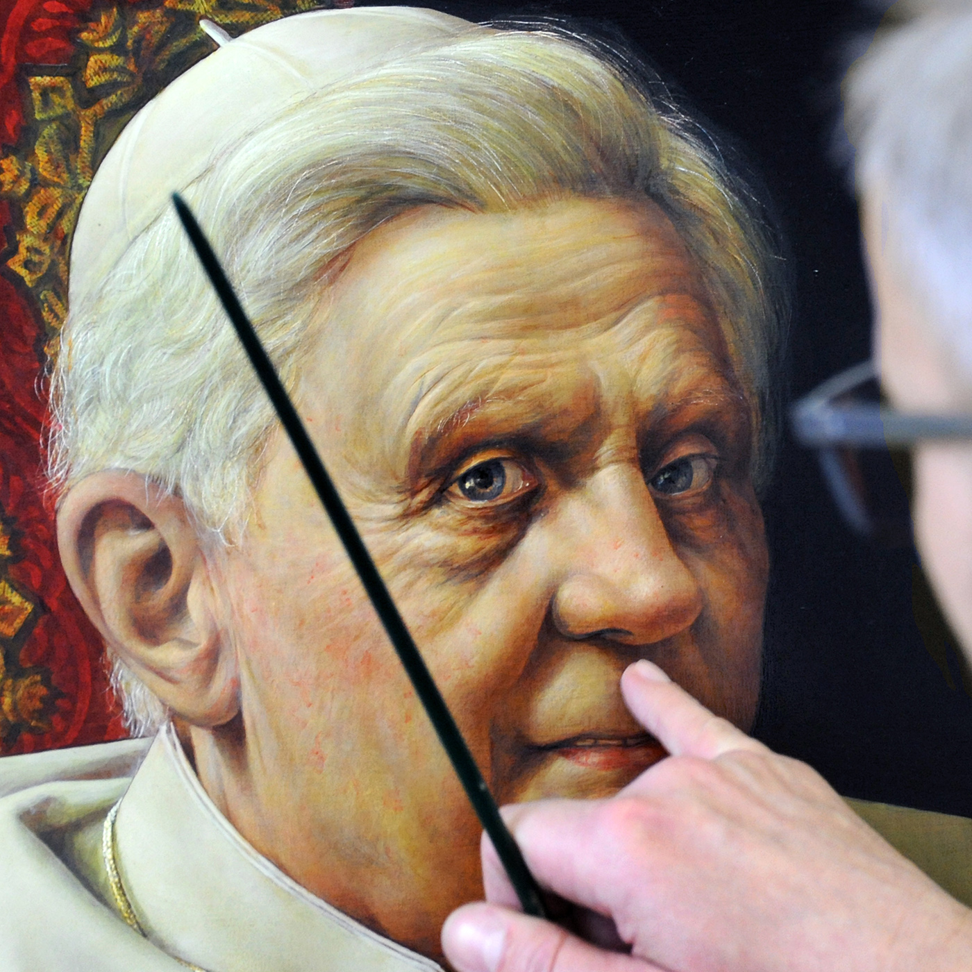"Kunst hat für mich immer auch utopisches Potential." | Michael Triegel hat Papst Benedikt gemalt